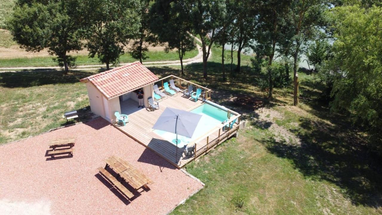 Maison De Campagne, Bord De Lac, Piscine, Billard 11 Per Plieux 외부 사진